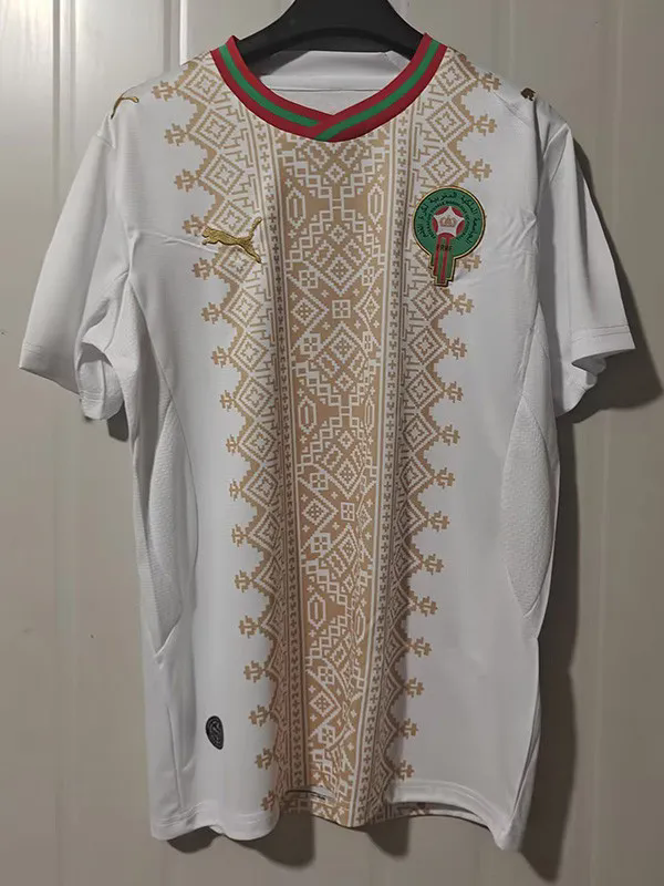 26-27 Morocco Away Fans Soccer Jersey