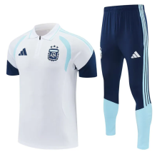 26-27 Argentina White Short shirts and Long trousers Suit