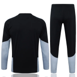 26-27 RMA Black Half Pull Tracksuit #B26013(半拉链)