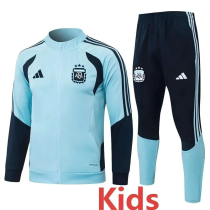 26-27 Argentina Light blue Kids Jacket Tracksuit #E26001(童装)