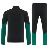 26-27 Mexico Black Half Pull Tracksuit (半拉链)
