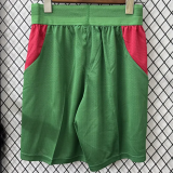 26-27 Morocco Green Player Version Shorts Pants(球员短