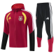 26-27 Germany Red Hoodie Jacket Tracksuit