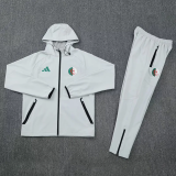 26-27 Algeria Gray Hoodie Jacket Tracksuit
