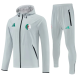 26-27 Algeria Gray Hoodie Jacket Tracksuit