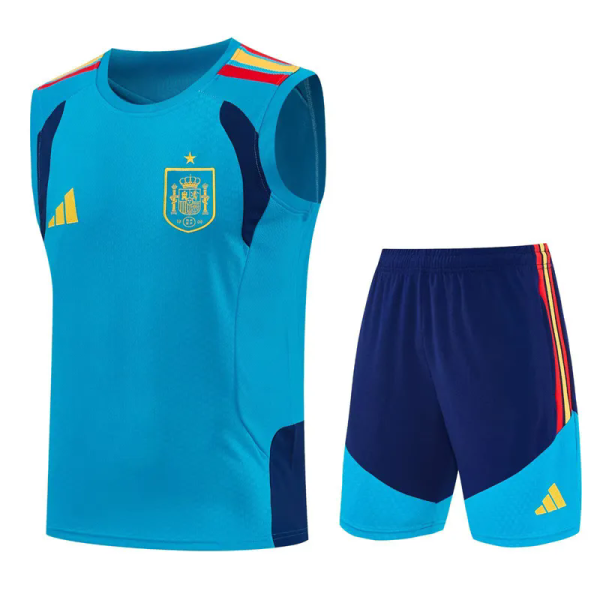 26-27 Spain Lake blue Tank top and shorts suit