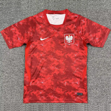 26-27 Poland Away Fans Soccer Jersey