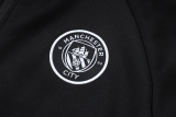 25-26 Man City Black Jacket Tracksuit #A25122
