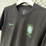 25-26 Brazil Black Training shirts