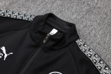 25-26 Man City Black Jacket Tracksuit #A25122