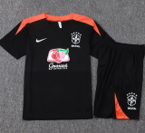 25-26 Brazil Black Training Short Suit #D25266