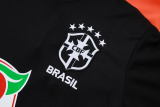 25-26 Brazil Black Training Short Suit #D25266