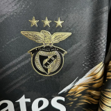 25-26 Benfica Black Yellow Special Edition Fans Soccer Jersey