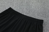25-26 Man Utd Black Tank top and shorts suit
