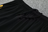 25-26 Man Utd Black Tank top and shorts suit