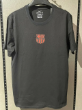 25-26 BAR Black High Quality Casual T-Shirt #圆领红标
