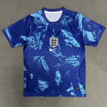 26-27 England Blue Goalkeeper Fans Soccer Jersey