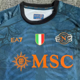 25-26 Napoli Halloween Blue Fans Soccer Jersey