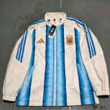 26-27 Argentina Blue White Windbreaker