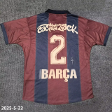 25-26 BAR Joint Edition Cactus Jack #2 BARCA Fans Soccer Jersey