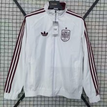 26-27 Spain White Windbreaker