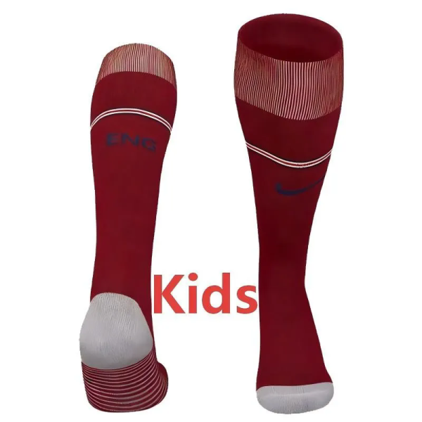 26-27 England Away Red Kids Socks (儿童)