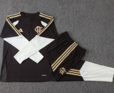 26-27 Flamengo Brown Half Pull Tracksuit #B26020(半拉链)