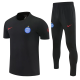 26-27 PSG Black Short shirts and Long trousers Suit (圆领)