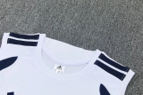 26-27 RMA White Tank top and shorts suit