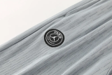 26-27 PSG White Gray Half Pull Tracksuit (半拉链)