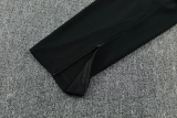 26-27 PSG Black Short shirts and Long trousers Suit (圆领)