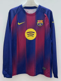 25-26 BAR Home Long Sleeve Soccer Jersey (长袖