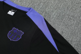 25-26 BAR Black Training Short Suit