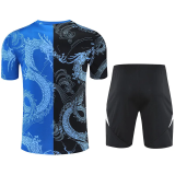25-26 RMA Black blue Training Short Suit