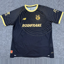 26-27 Toluca Black Fans Soccer Jersey