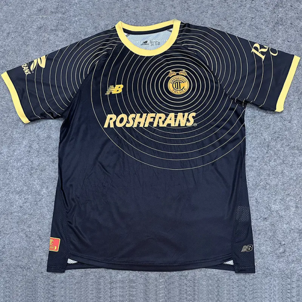 26-27 Toluca Black Fans Soccer Jersey