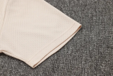 25-26 BAR Beige Short shirts and Long trousers Suit #C2505