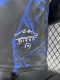26-27 Argentina Black Blue Player Version Training shirts (逗号标)