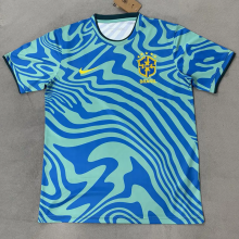26-27 Brazil Blue Green Training shirts