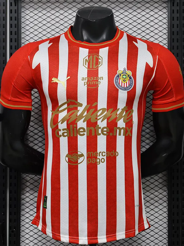 26-27 Chivas Guadalajara Home Player Version Soccer Jersey