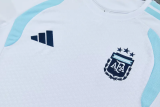 26-27 Argentina White Training Short Suit