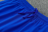 26-27 CHE Fancy blue Short shirts and Long trousers Suit (圆领)