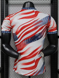 26-27 USA Red Blue Special Edition Player Version Training shirts