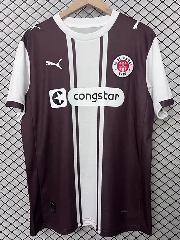 25-26 ST PAULI Special Edition Fans Soccer Jersey