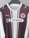 25-26 ST PAULI Special Edition Long Sleeve Soccer Jersey (长袖)