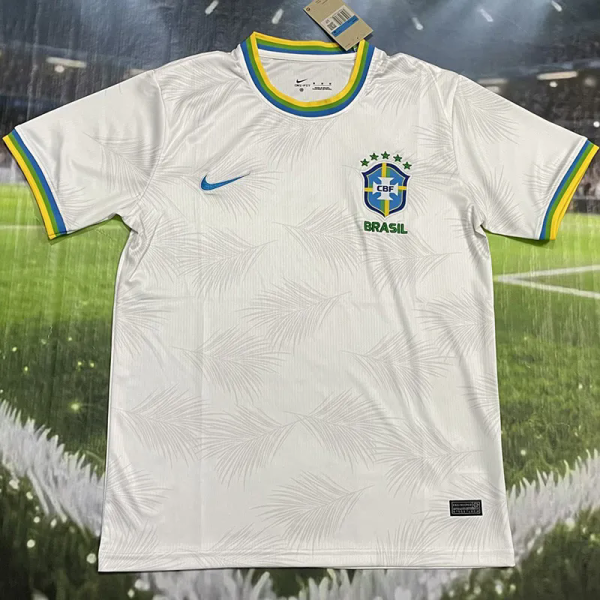 26-27 Brazil White Special Edition Training shirts (树叶纹)