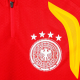 26-27 Germany Red Top Half Pull Tracksuit (半拉上衣)