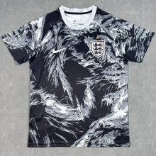 26-27 England Black Grey Special Edition Training shirts