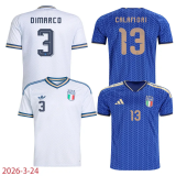 26-27 Italy Away Long Sleeve Player Version Soccer Jersey (长袖球员)