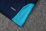 26-27 Spain Royal blue Kids Half Pull Tracksuit #E26024(童装)(半拉链)